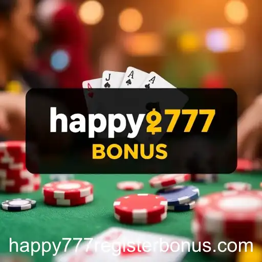 Exploring the Thrilling World of Online Poker: Happy777 Register Bonus as Your Gateway to Winning